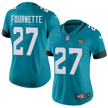 Personalized Jaguars #27 Leonard Fournette Teal Green Team Color Women’s Stitched NFL Untouchable Limited Jersey