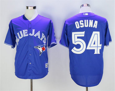 Personalized Blue Jays 54 Roberto Osuna Royal Cool Base Jersey