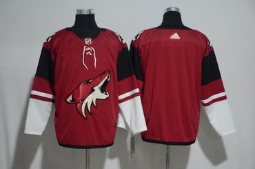 Personalized Coyotes Blank Red Jersey
