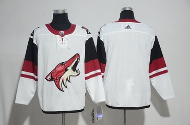 Personalized Coyotes Blank White Jersey