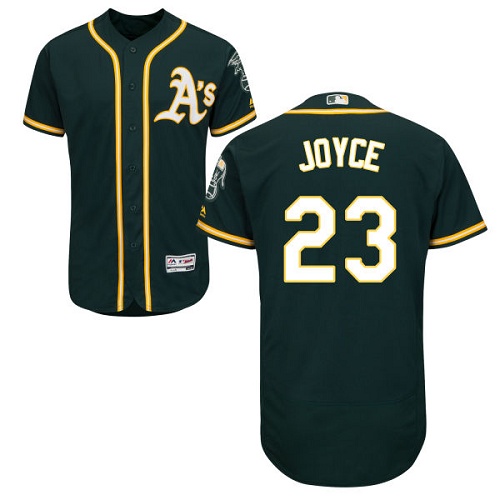 Personalized Athletics #23 Matt Joyce Green Flexbase Authentic Collection Stitched Baseball Jersey