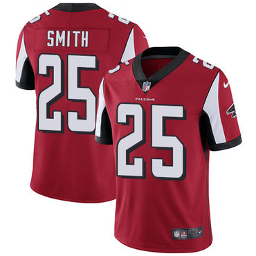 Personalized Falcons #25 Ito Smith Red Team Color Men’s Stitched NFL Untouchable Limited Jersey