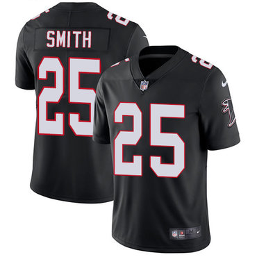 Personalized Falcons #25 Ito Smith Black Alternate Men’s Stitched NFL Untouchable Limited Jersey