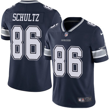 Personalized Cowboys #86 Dalton Schultz Navy Blue Team Color Men’s Stitched NFL Untouchable Limited Jersey