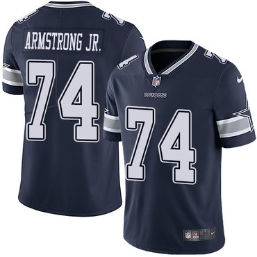 Personalized Cowboys #74 Dorance Armstrong Jr. Navy Blue Team Color Men’s Stitched NFL Untouchable Limited Jersey