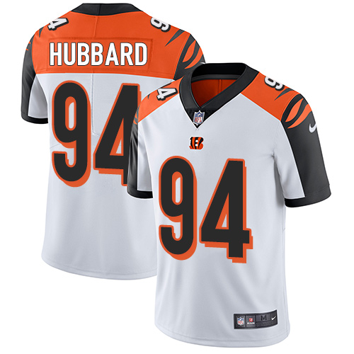 Personalized Bengals #94 Sam Hubbard White Men’s Stitched NFL Untouchable Limited Jersey