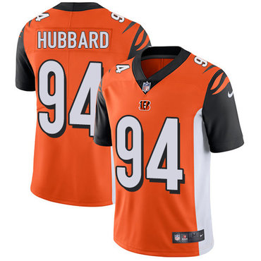 Personalized Bengals #94 Sam Hubbard Orange Alternate Men’s Stitched NFL Untouchable Limited Jersey