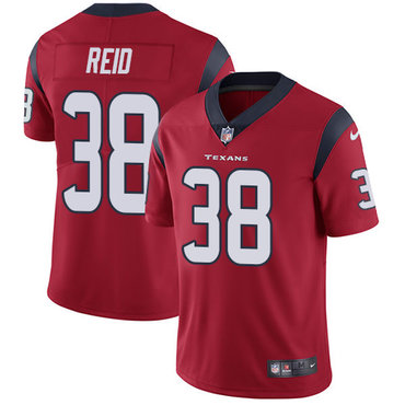 Personalized Texans #38 Justin Reid Red Alternate Men’s Stitched NFL Untouchable Limited Jersey