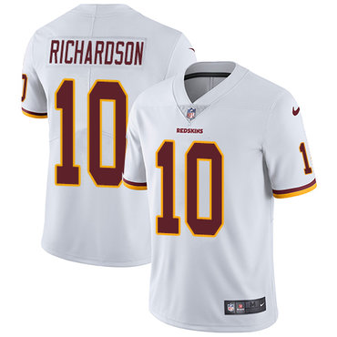 Personalized Redskins #10 Paul Richardson White Men’s Stitched NFL Untouchable Limited Jersey