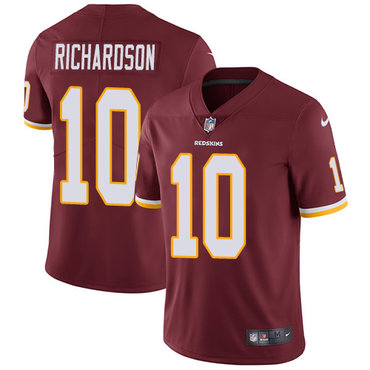 Personalized Redskins #10 Paul Richardson Burgundy Red Team Color Men’s Stitched NFL Untouchable Limited Jersey