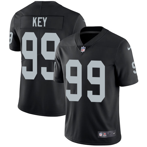 Personalized Raiders #99 Arden Key Black Team Color Men’s Stitched NFL Untouchable Limited Jersey