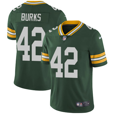 Personalized Packers #42 Oren Burks Green Team Color Men’s Stitched NFL Untouchable Limited Jersey