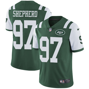 Personalized Jets #97 Nathan Shepherd Green Team Color Men’s Stitched NFL Untouchable Limited Jersey