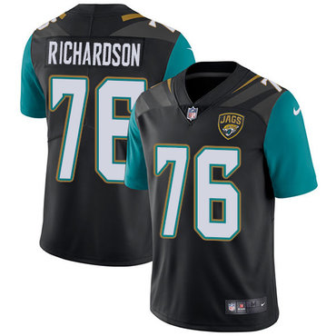Personalized Jaguars #76 Will Richardson Black Alternate Men’s Stitched NFL Untouchable Limited Jersey