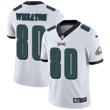 Personalized Eagles #80 Markus Wheaton White Men’s Stitched NFL Untouchable Limited Jersey