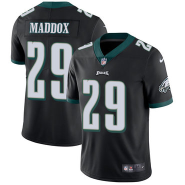 Personalized Eagles #29 Avonte Maddox Black Alternate Men’s Stitched NFL Untouchable Limited Jersey