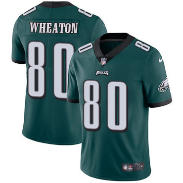 Personalized Eagles #80 Markus Wheaton Midnight Green Team Color Men’s Stitched NFL Untouchable Limited Jersey