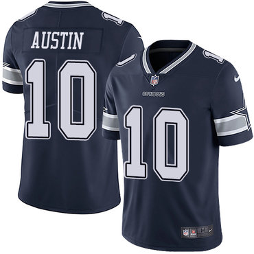 Personalized Cowboys #10 Tavon Austin Navy Blue Team Color Men’s Stitched NFL Untouchable Limited Jersey