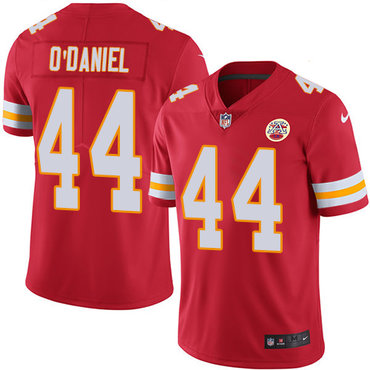Personalized Chiefs #44 Dorian O’Daniel Red Team Color Men’s Stitched NFL Untouchable Limited Jersey