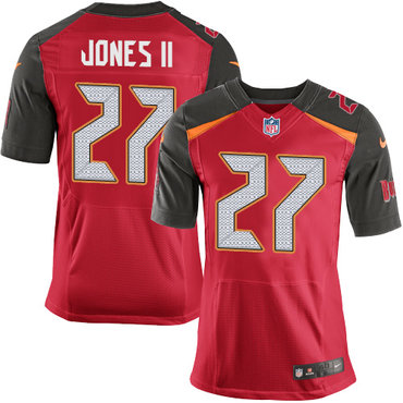 Personalized Buccaneers #27 Ronald Jones II Red Team Color Men’s Stitched NFL New Elite Jersey
