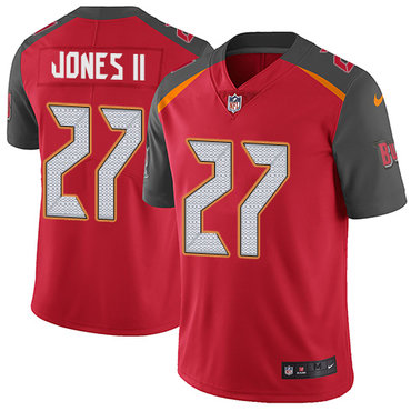 Personalized Buccaneers #27 Ronald Jones II Red Team Color Youth Stitched NFL Untouchable Limited Jersey