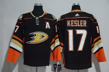 Personalized Ducks 17 Ryan Kesler Black Jersey
