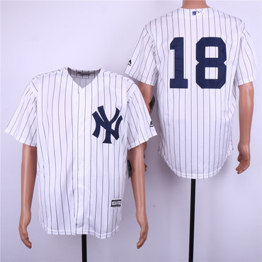 Personalized Yankees 18 Didi Gregorius White Cool Base Jersey