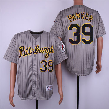 Personalized Pirates 39 Dave Parker Gray Cool Base Jersey
