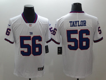 Personalized Giants 56 Lawrence Taylor Color Rush Limited Jersey