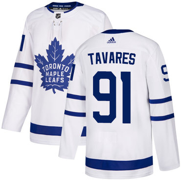 Personalized Maple Leafs 91 John Tavares White Jersey