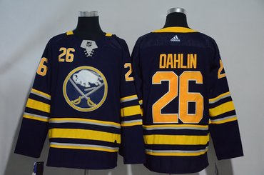Personalized Sabres 26 Rasmus Dahlin Navy Jersey