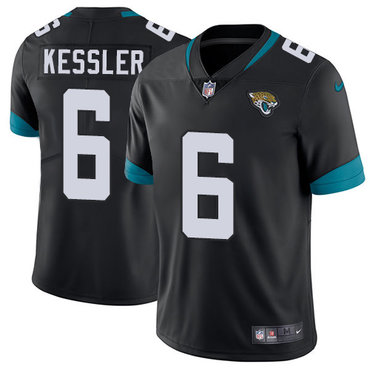 Personalized NFL Jacksonville Jaguars #6 Cody Kessler Black Untouchable Limited Jersey