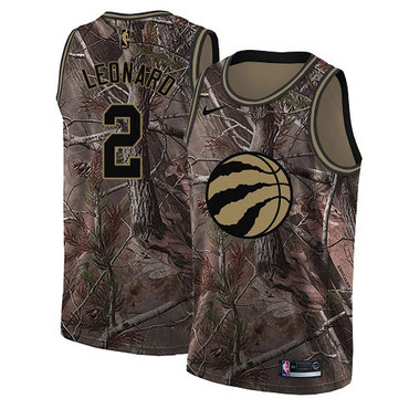 Personalized Raptors #2 Kawhi Leonard Camo Women’s NBA Swingman Realtree Collection Jersey