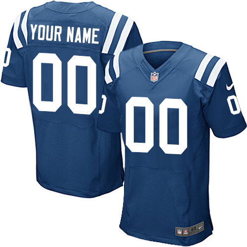 Personalized Indianapolis Colts Elite Royal Blue Home Men’s Jersey NFLized jerseys