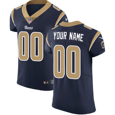Personalized Los Angeles Rams Elite Navy Blue Home Men’s Jersey NFL Untouchableized jerseys