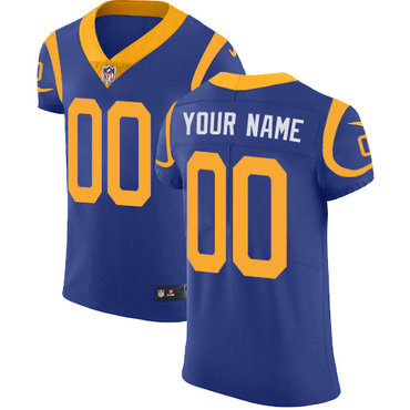 Personalized Los Angeles Rams Elite Royal Blue Alternate Men’s Jersey NFL Untouchableized jerseys