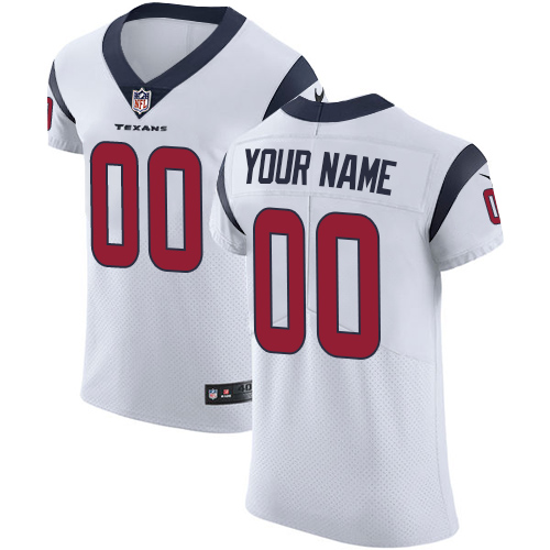 Personalized Houston Texans Elite White Road Men’s Jersey NFL Untouchableized jerseys