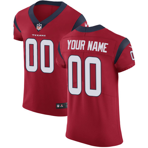 Personalized Houston Texans Elite Red Alternate Men’s Jersey NFL Untouchableized jerseys