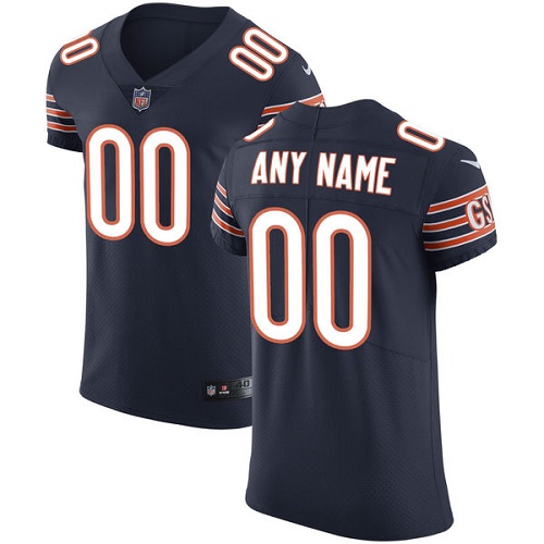 Personalized Chicago Bears Elite Navy Blue Home Men’s Jersey NFL Untouchableized jerseys