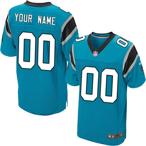 Personalized Carolina Panthers Elite Blue Alternate Men’s Jersey NFLized jerseys