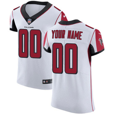 Personalized Atlanta Falcons Elite White Road Men’s Jersey NFL Untouchableized jerseys