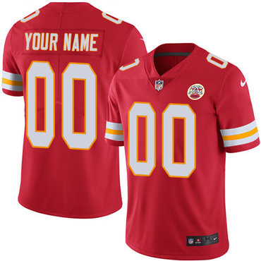 Personalized Kansas City Chiefs Limited Red Home Men’s Jersey NFL Untouchableized jerseys