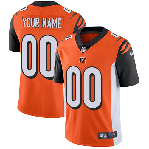 Personalized Cincinnati Bengals Limited Orange Alternate Men’s Jersey NFL Untouchableized jerseys