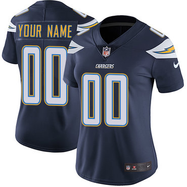 Personalized Los Angeles Chargers Elite Navy Blue Home Women’s Jersey NFL Untouchableized jerseys