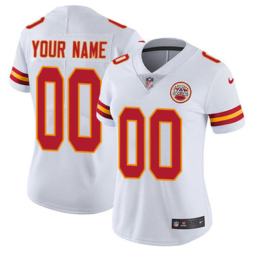 Personalized Kansas City Chiefs Elite White Road Women’s Jersey NFL Untouchableized jerseys