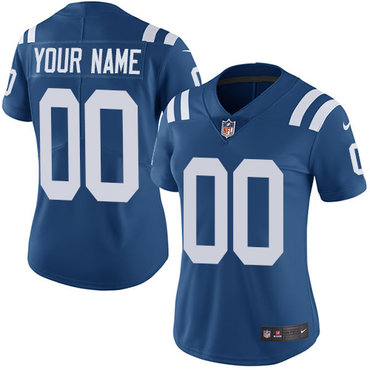 Personalized Indianapolis Colts Elite Royal Blue Home Women’s Jersey NFL Untouchableized jerseys