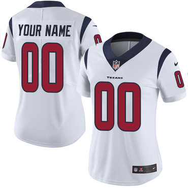 Personalized Houston Texans Elite White Road Women’s Jersey NFL Untouchableized jerseys