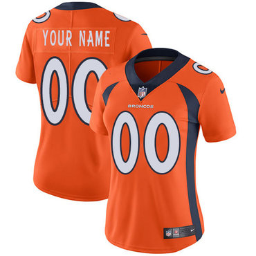 Personalized Denver Broncos Elite Orange Home Women’s Jersey NFL Untouchableized jerseys