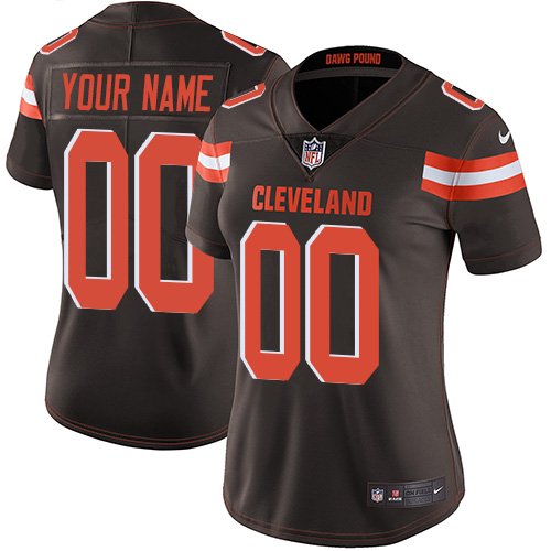 Personalized Cleveland Browns Limited Brown Home Women’s Jersey NFL Untouchableized jerseys