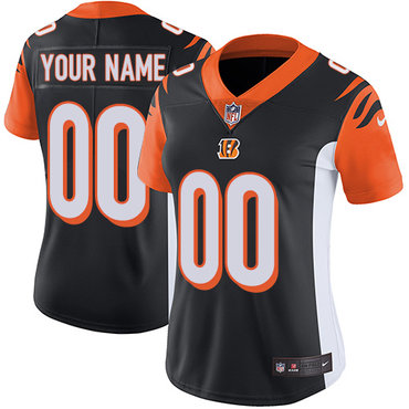 Personalized Cincinnati Bengals Elite Black Home Women’s Jersey NFL Untouchableized jerseys